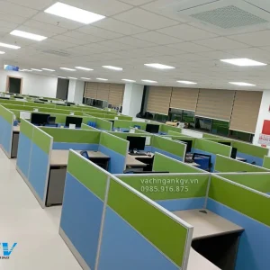 Hệ vách ngăn module khung định hình lắp ráp thông minh & hiện đại