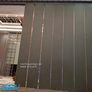 Vách ngăn di động bọc nỉ 100mm